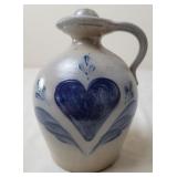 Rowe Pottery Works Jug Oil Lamp