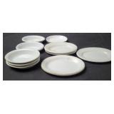 Ironstone China Plates & Bowls
