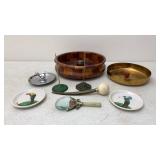 Jade Handle Magnifier, Receipt Holders, Letter