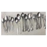 Mismatched Stainless Flatware