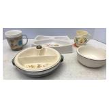 VTG Bartsch Childs Divided Dish & Other Serving