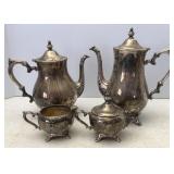 Silver Plate Tea Set