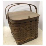 Antique Picnic Basket