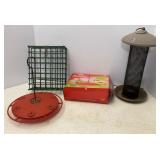 Finch, Hummingbird & Squirrel Feeders