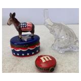 Donkey, Elephant & M/Ms Boydï¿½s