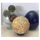 Terracotta & Glass Home Decor