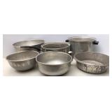 VTG Aluminium Bowls & Pots