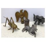 Brass & Pewter knickknacks
