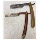 Antique Claus & Manhattan Straight Razors