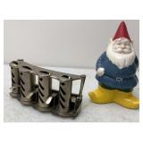 Change Dispenser & 6in Gnome Bank