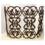 Antique Cast Iron Fireplace Grate