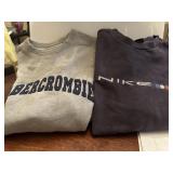 2 sweatshirts size large