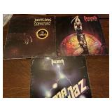 Nazareth and Black Oak Arkansas LP records