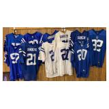 Bob Sanders, Jim Harbaugh, Pierre Garï¿½on