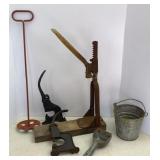 Antique Punches, Bottle Capper, Ice Shaver