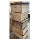 Bee Hive Boxes & Comb inserts