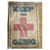 Antique American Red Cross Signage
