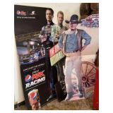 John Wayne, Dale Jr & Kasey Kahne Cardboard Stands