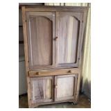 Antique Poplar Cabinet