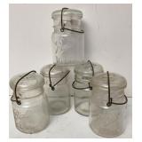 Bail Top Clear Pt Jars