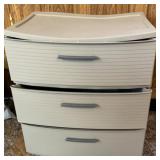 Sterilite Plastic Organizing Drawers