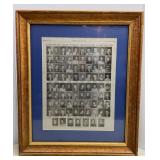 Framed Greensburg HS Class Of 1955