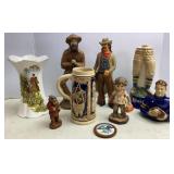 Kessler Football Player, Cowboy & Mt. Man Figures