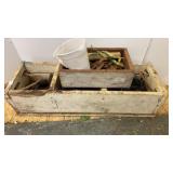 Wooden Hardware Boxes