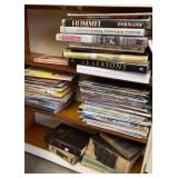 Remaining Books in Cabinet