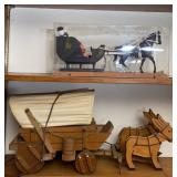 Horse & Wagon Lamp