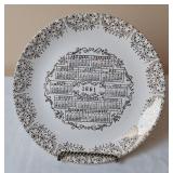 1961 Calendar Collector Plate w/Easel