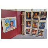 NASCAR Collector Cards w/3-Ring Binder