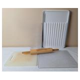 Pampered Chef Grooved Cutting Board & More