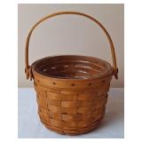 1991 Longaberger Small Fruit Basket w/Protector