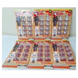 6 Packs of Ruby Flexible Chair Sliders