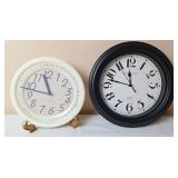 Sterling & Noble and Spartus Wall Clocks