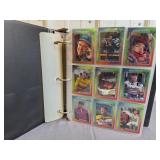 NASCAR Collector Cards w/3-Ring Binder