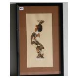 African Butterfly Wing Art Picture