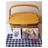 1992 Longaberger J.W. Collection Cake Basket