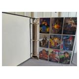 NASCAR Collector Cards w/3-Ring Binder