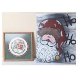 Snowman Cross Stitch Picture & Painting