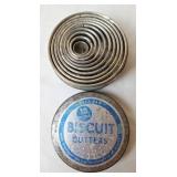 10 Nested Biscuit Cutters