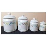 Corelle Coordinates "My Garden" Canister Set