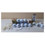Souvenir Golf Balls, Tee