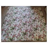 Butterflies & Floral Quilted Bedspread