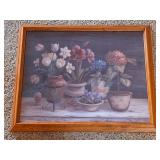 "Floral Sensation" Framed Wall Art by Vivian