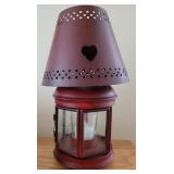 Country Style Metal Candle Holder Lantern