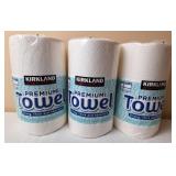 3 Rolls Premium Paper Towels