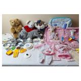 Doll Clothes, Stuffed Animals, Play Dishes