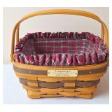 1993 Longaberger Christmas Bayberry Basket